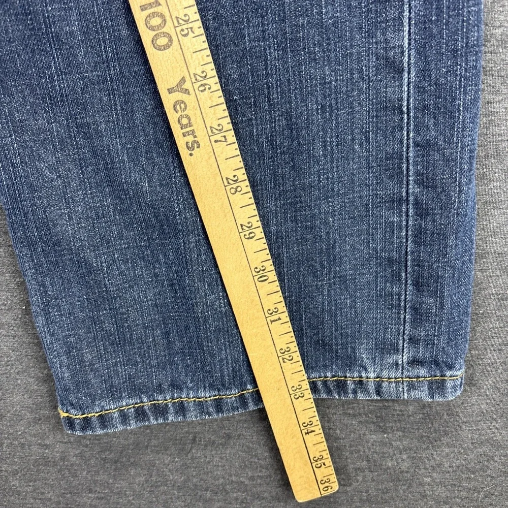 Levi's 559 Jeans Mens 36x33 TAG-36x34 Straight Leg Blue Denim Faded Whiskered